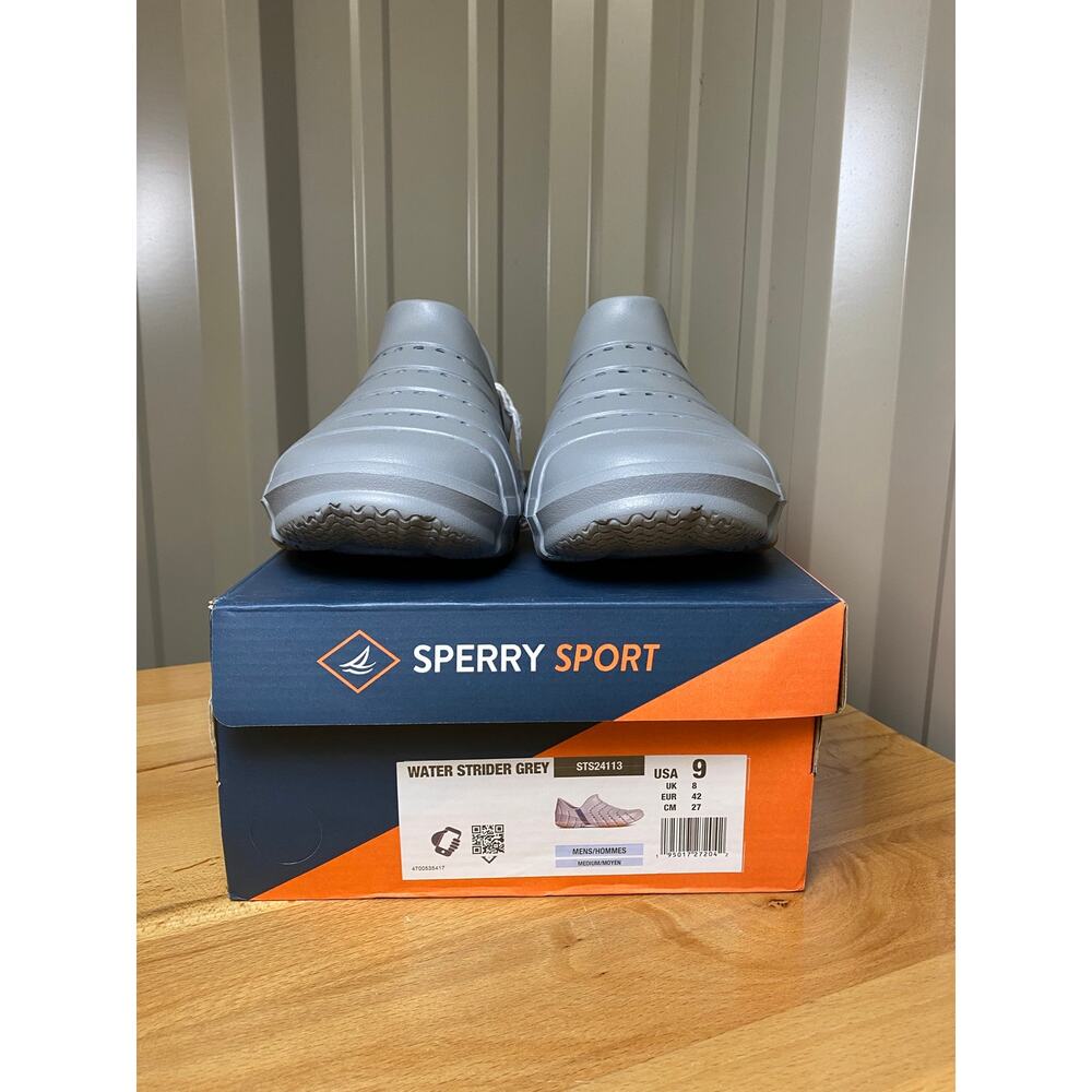 Sperry Sport Water Strider Grey Men's Size 9 New! - Picture 3 of 8